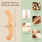 Dry Body Brush Set for Lymphatic Drainage, Round Boar Bristle Dry Brushing Body - Image 4