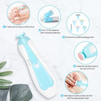 Qunlions life Baby Nail Trimmer Electric-19 in 1 Baby Nail Clippers Safe Baby - Image 3