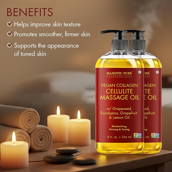 Majestic Pure Cellulite Massage Oil - Image 3