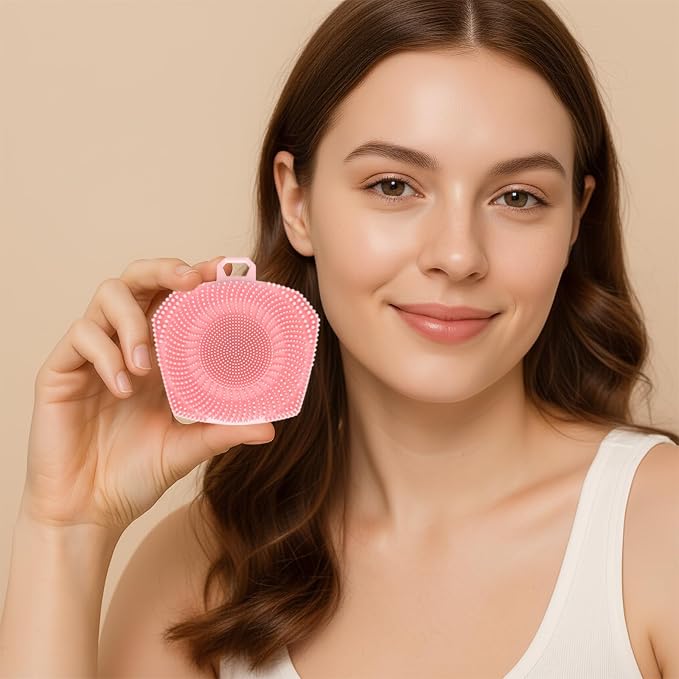RamPula Face Scrubber, Silicone Exfoliating Brush - Image 8
