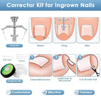 Modacraft 8 PCS Podiatrist Toenail Clippers, Professional Heavy Duty Ingrown & - Image 6