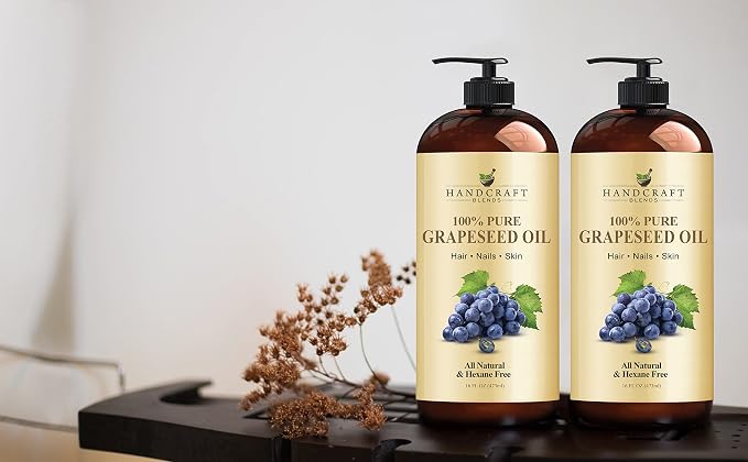 Handcraft Blends Grapeseed Oil | 100% Pure and Natural | Bath & Body Oil | - Image 6
