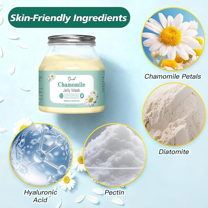 Pjordo Powder Jelly Mask for Facials Professional, Peel Off Facial Mask for - Image 2