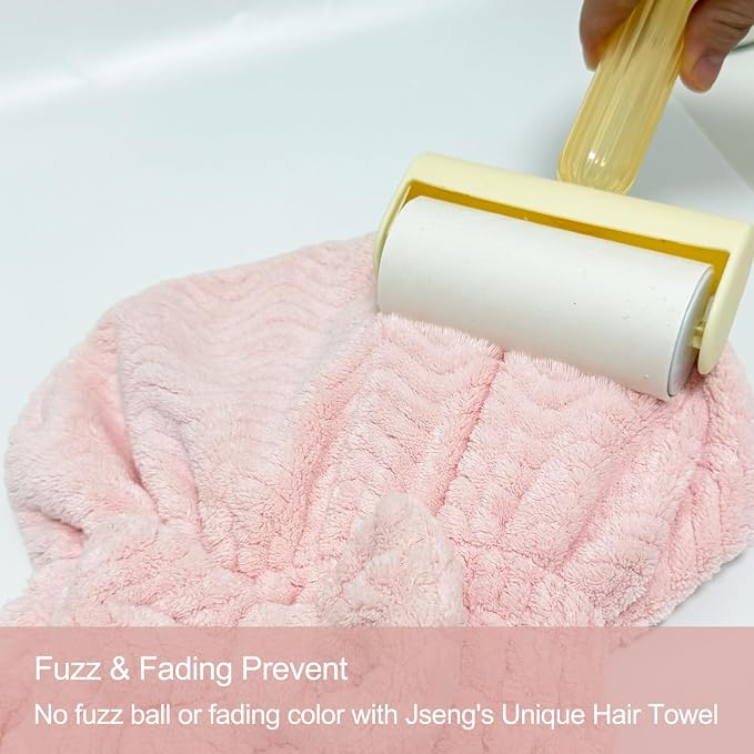 Jseng 3Packs Microfiber Hair Towel - Image 6