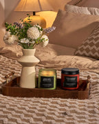 M&SENSE Eucalyptus & Mint Home Scented Candles, 11.6oz Organic Non Toxic Soy - Image 7