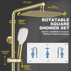 SonTiy Rain Shower Head System - Image 3