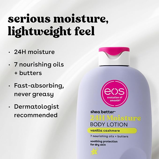 eos Shea Better Body Lotion+ Body Wash, Vanilla Cashmere - Image 4
