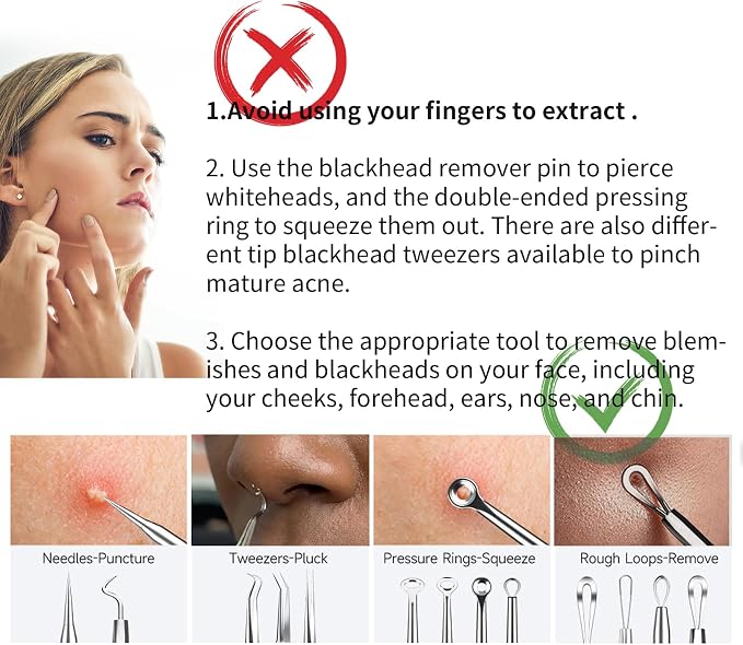 22 Pcs Pimple Popper Tool - Image 2