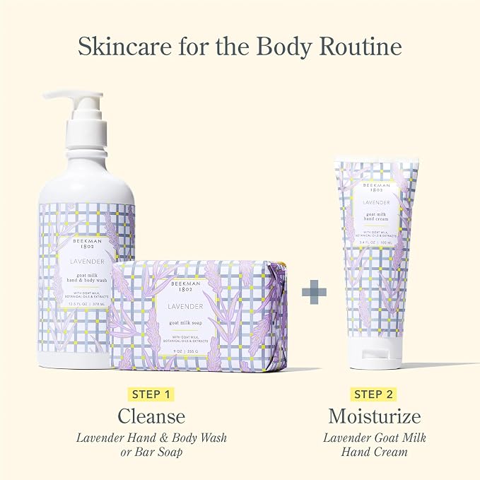 Beekman 1802 Goat Milk Hand Cream – Lavender – Scented – 2 oz – Moisturizing - Image 6