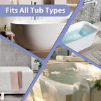 Full Body Bath Pillow for Tub, Luxury Bathtub Pillow for Full Back, Head and - Image 8
