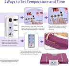 Sauna Blanket Infrared, Double Zipper Design 2 Zone Far-Infrared Sauna - Image 7