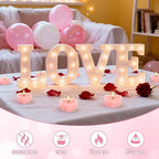50-Pack Pink Heart Tea Wax - Image 3