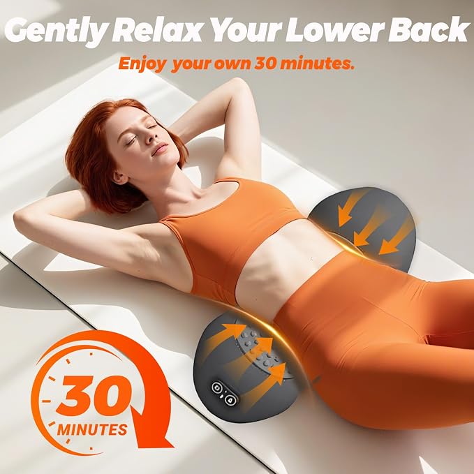 3 in 1 Lumbar Pillow，Smooth Triple Fusion Electric Back Massager - Image 3