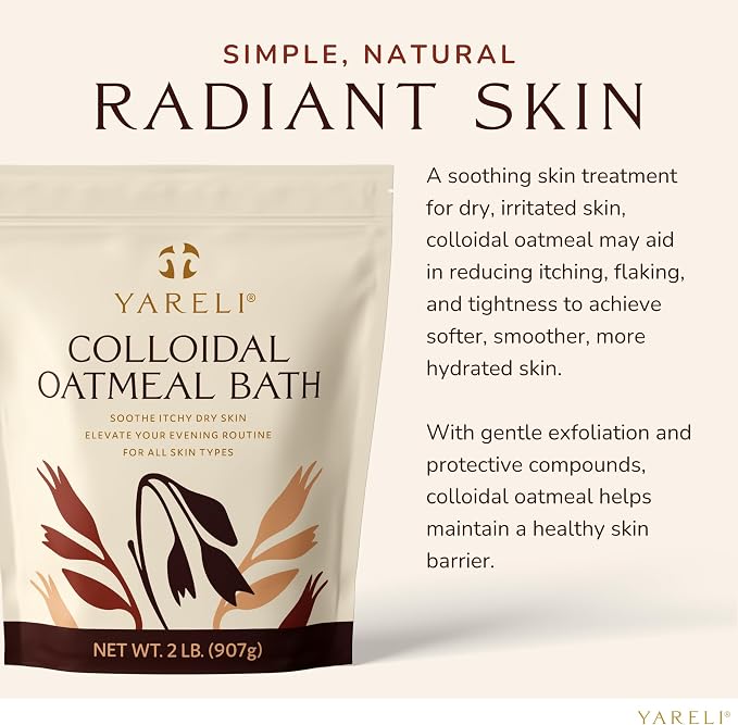 YARELI Colloidal Oatmeal, Bath Powder - Image 5
