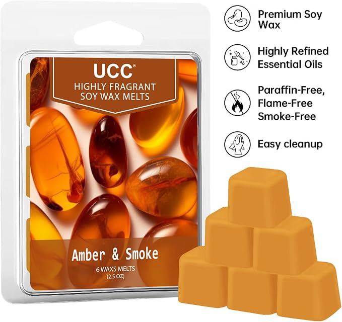 UCC Plant Based All Natural Wax Melts, Strong Fragrance, Long Lasting Premium - Image 3