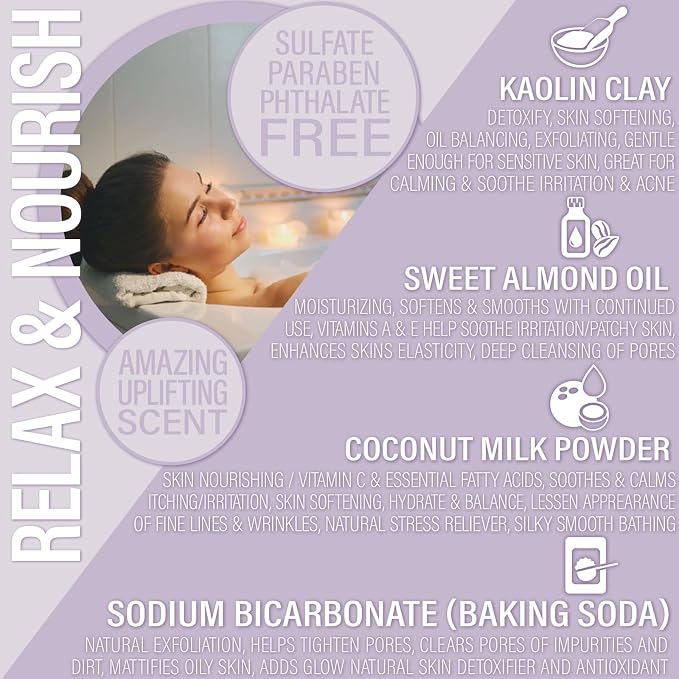 Luxiny Vegan Milk Bath Soak Made - Image 3