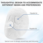 Face Steam Towel with Headband. Reusable Facial Steamer Spa Towels - Image 4