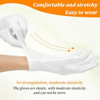 6 Pairs Moisturizing Socks Gloves Set, Spa Foot Moisturizer Socks & Cotton - Image 4