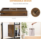 FLYJOE Wood Bathtub Tray Table - Image 7