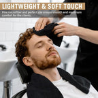Salon Towels, 12 Pack Black Hand Towels - Image 4
