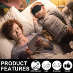 2Pack Silk Sleep Mask, Eye Mask - Image 6