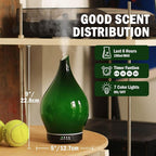 Porseme 150ml Essential Oil Diffuser Glass Color Changing Aroma Air Diffusers - Image 3