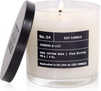Lulu Candles | Jasmine & Lily | Luxury Scented Soy Jar Candle | Hand Poured in by LULUCANDLES