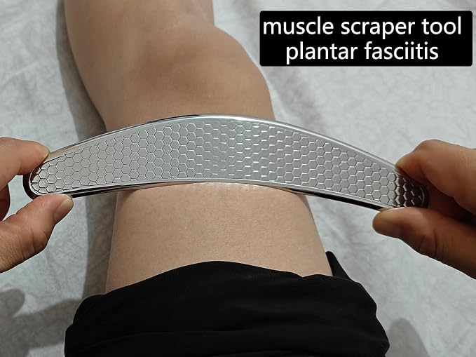 3 in 1 Professional IASTM Massage Tool Set, Stainless Steel Muscle Scraper - Image 3