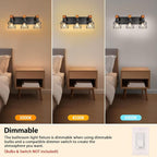 3-Light Farmhouse Vanity Lights - Image 4