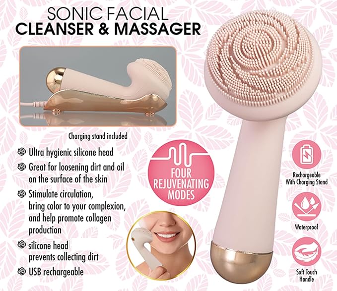 Silicone Facial Cleansing Brush - Image 5