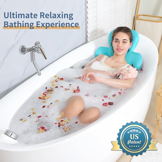 Luxury Bath Cushion, Full Body Bathtub Pillow - Image 2