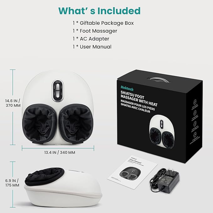 Nekteck Shiatsu Foot Massager - Image 7
