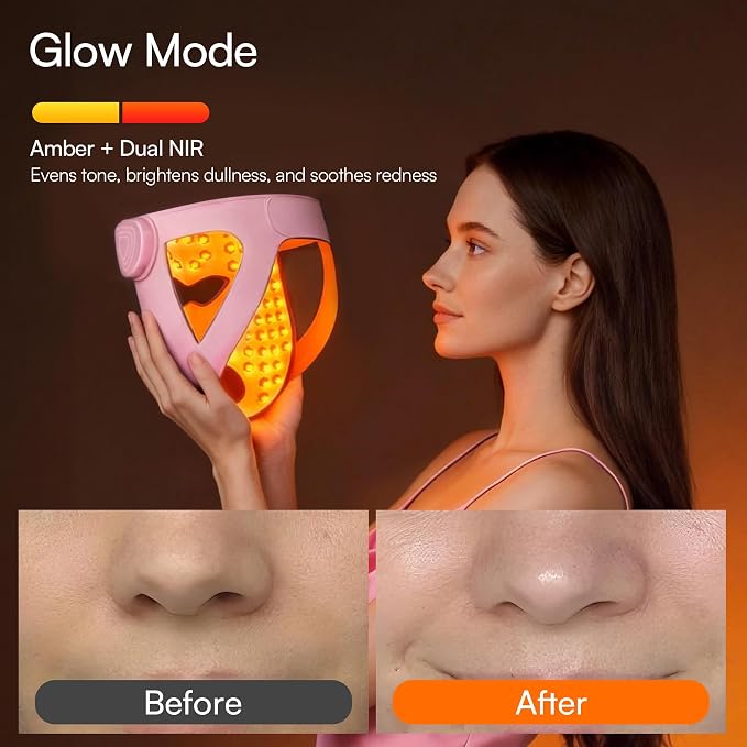 INIA Glow 4D Wireless Red Light Therapy Mask - Image 6