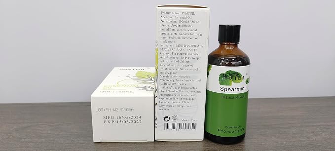 Spearmint 3.38fl.oz Essential Oil, PHATOIL Pure Aromatherapy Oils - Image 8