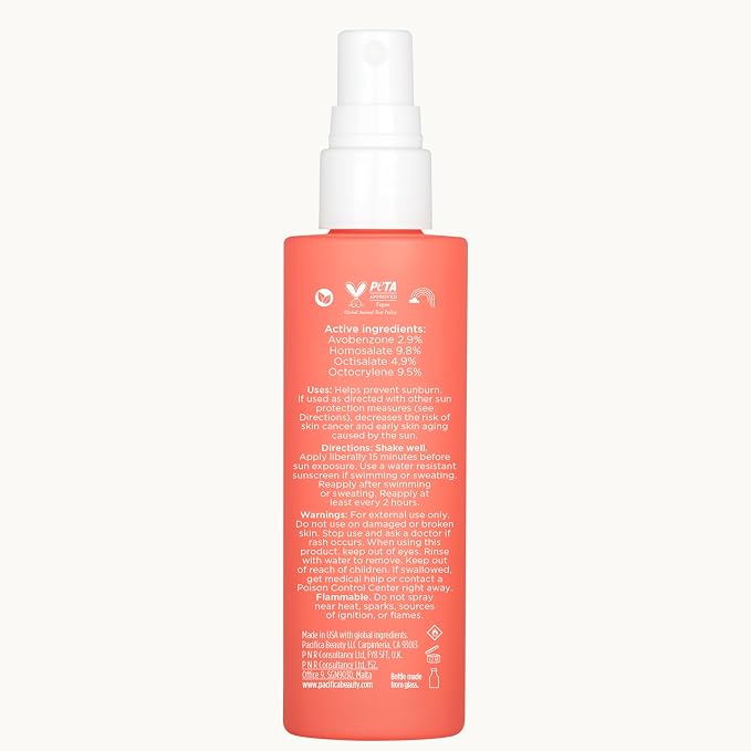 Pacifica Setting Spray Glow Baby Brightening Mist, Broad Spectrum SPF 45 - Image 10