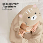 KeaBabies Hooded Baby Towel for Newborn - Image 5