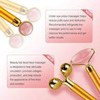 3-IN-1 Electric Jade Roller 3D Roller Facial Roller & Face Massager - Image 7