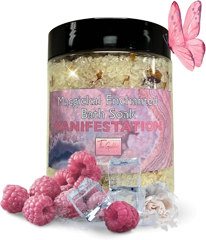 Manifestation Bath Salts – Dead Sea Salt Bath Soak by TheGoddessofFlame