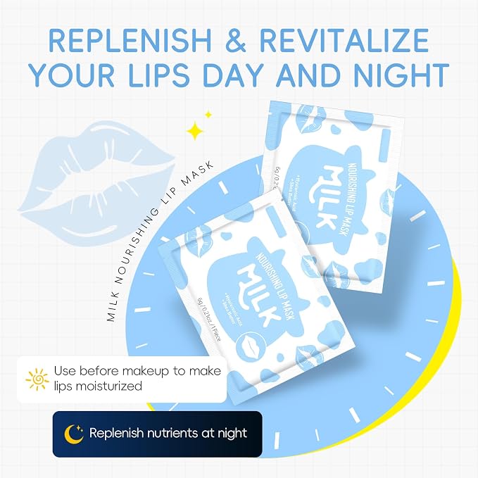 AKARY Milk Hydrating Lip Mask Gels - Image 7