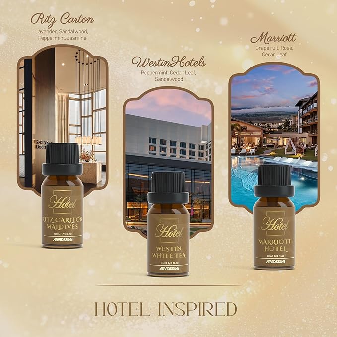 ARVIDSSON Hotel Diffuser Oils Gift Set - Image 3