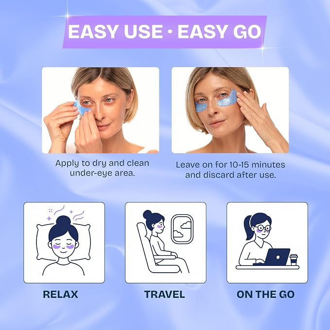 MAREE Under Eye Patches for Puffy Eyes and Dark Circles – Under Eye Mask - Image 5