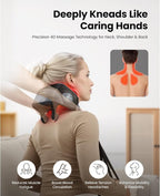 BOB AND BRAD iNeck Pro Cordless 4D Shiatsu Neck Massager - Image 5