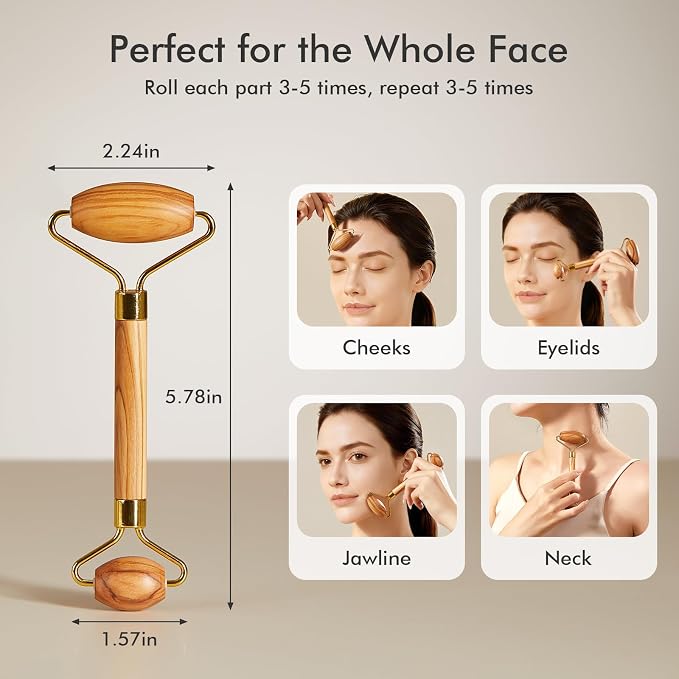 CHOSIN Face Roller Massage Tool, Facial Roller Tool - Image 7