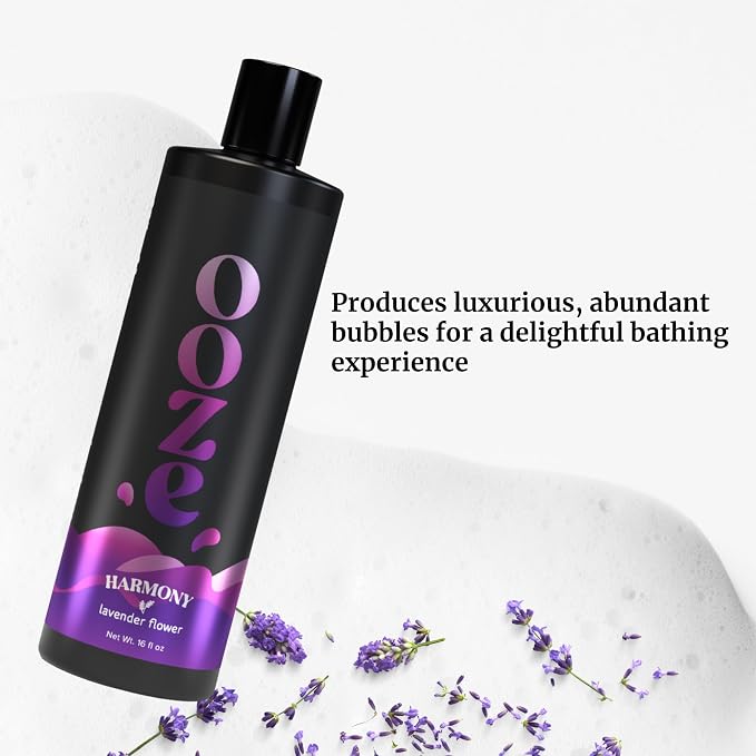 OOZE Lavender Bubble Bath for Women - Image 4
