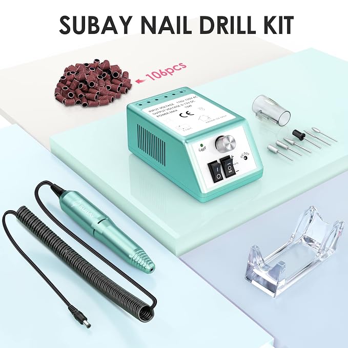 SUBAY Professional Finger Toe Nail Care Electric Nail Drill Machine Manicure - Image 7