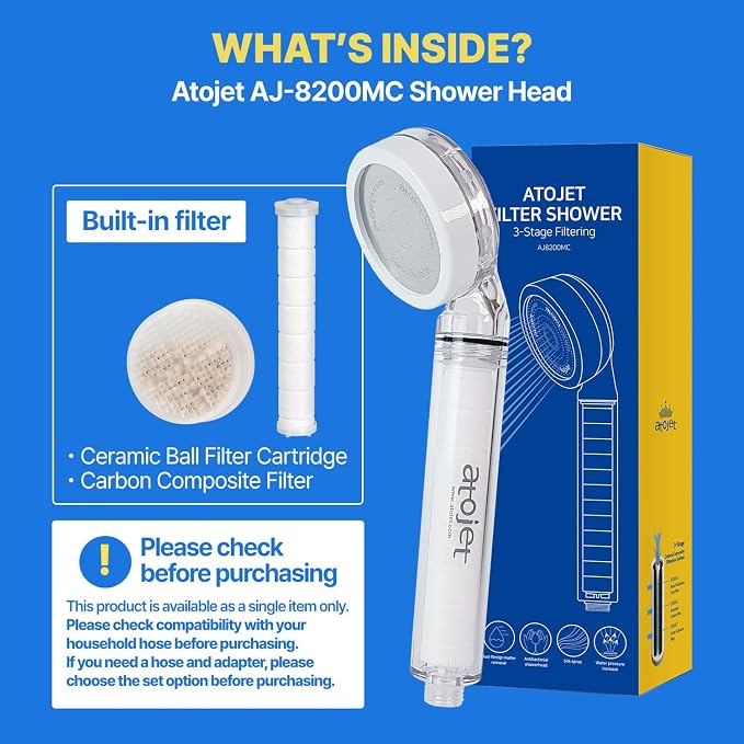 Filter Showerhead Inspired by Korea’s Beauty Culture – Pure Carbon Filters - Image 2
