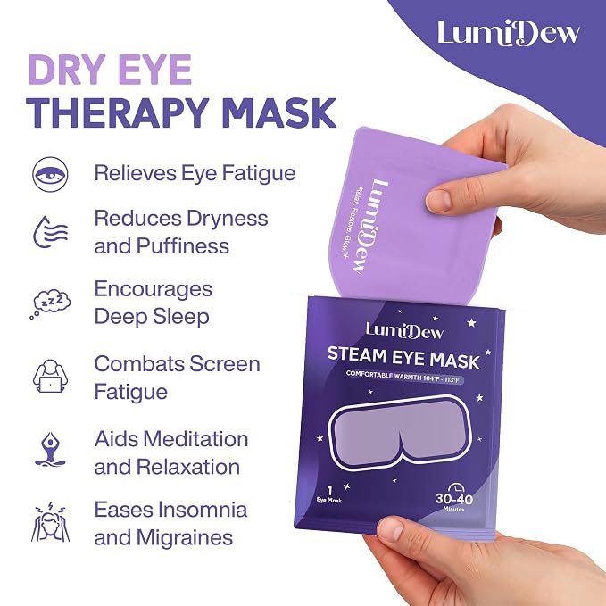 Steam Eye Mask, Self Heating Heated Eye Mask - Image 2