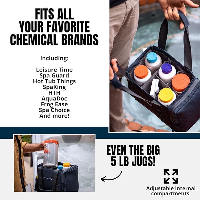 Hot Tub Chemical Bag | Hot Tub Storage - Image 3
