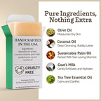 Southern Natural Goat Milk Soap Bar Face & Body Soap - Image 3