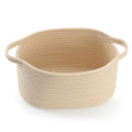 Happyiren Cute Woven Gift Basket – Beige Empty Gift Basket by Unknown
